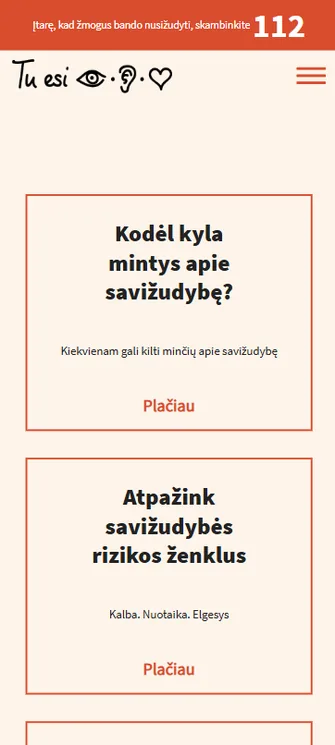 Tu esi mobili versija
